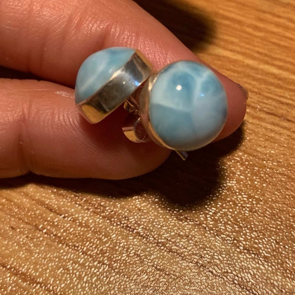 larimar earring